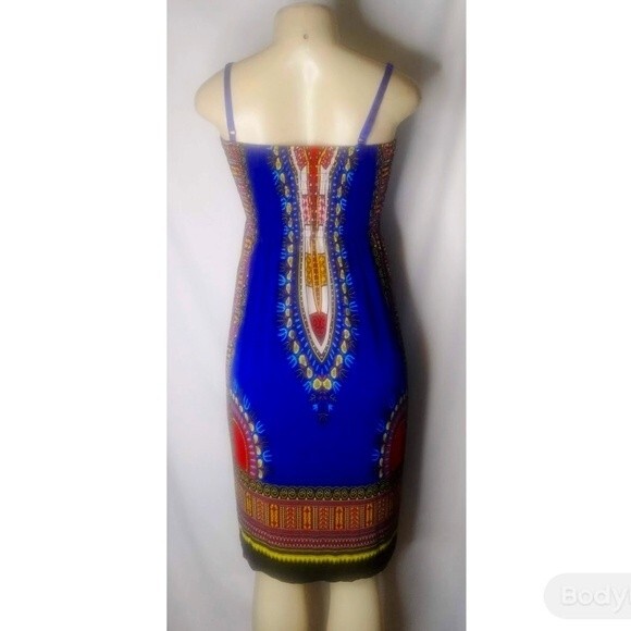 Blue Midi Dress - Picture 2 of 4